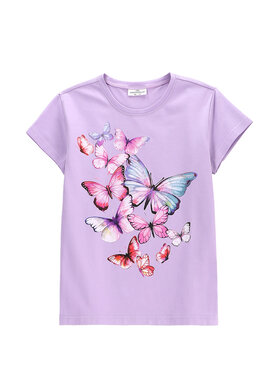 Coccodrillo Coccodrillo T-shirt WC5143201VGD Ljubičasta Regular Fit