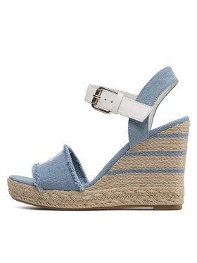 Tommy Hilfiger Espadrile Wedge Sandal FW0FW07079 Plava