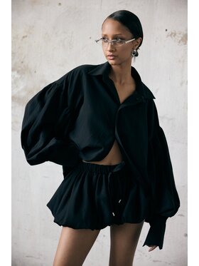 Laretaggio Laretaggio Spódnico-szorty Aci ballon shorts in black Czarny Balloon Fit