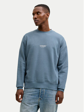 Jack & Jones Jack & Jones Pulóver Soho 12278791 Kék Relaxed Fit
