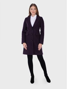 Evenemen Evenemen Płaszcz GIOVANA Fioletowy Regular Fit