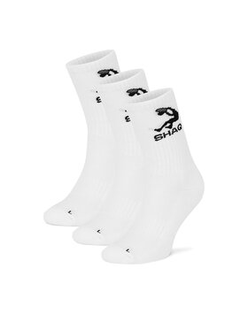 SHAQ Shaq Dlhé ponožky SHQ-MB-003-AW24 Biela