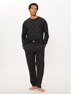 HUGO Hugo Pijama 50525282 Negru Regular Fit