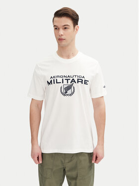 Aeronautica Militare Aeronautica Militare Tricou 251TS2379J674 Alb Regular Fit