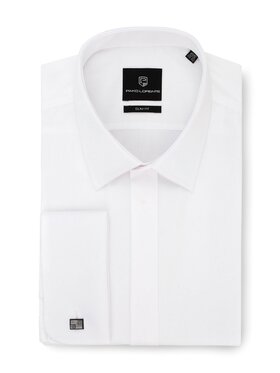 Pako Lorente Pako Lorente Koszula P000B-1X-407 Biały Slim Fit