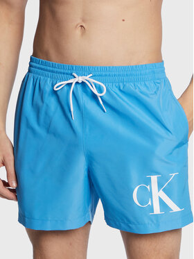 Calvin Klein Swimwear Calvin Klein Swimwear Plavecké šortky KM0KM00849 Modrá Regular Fit