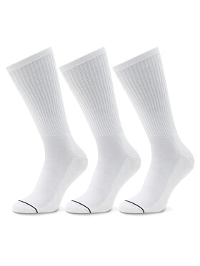 Calvin Klein Calvin Klein Комплект 3 чифта дълги чорапи мъжки 701218725 Бял
