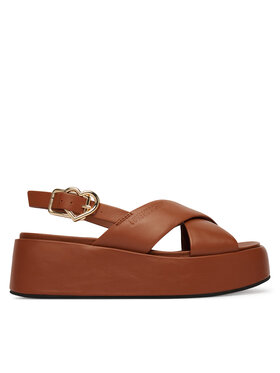 LOVE MOSCHINO LOVE MOSCHINO Sandały JA16137I0OIA0200 Brązowy