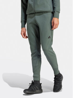 adidas adidas Pantaloni trening Z.N.E. Winterized IR5244 Verde Regular Fit