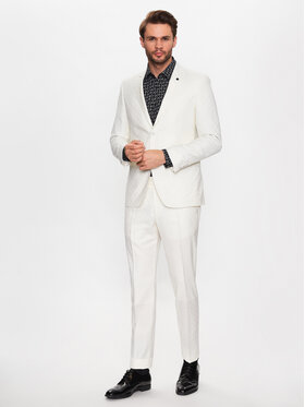 KARL LAGERFELD KARL LAGERFELD Uzvalks 105200 532036 Écru Regular Fit