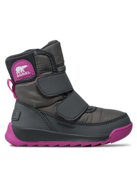 Sorel Sorel Čizme za snijeg Childrens Whitney II Strap Wp NC3919 Siva
