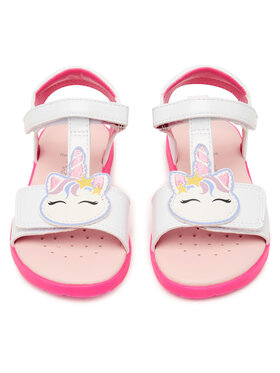 Geox Geox Sandale J Sandal Joyfoot Gir J65P1C 000HH C1441 M Bijela