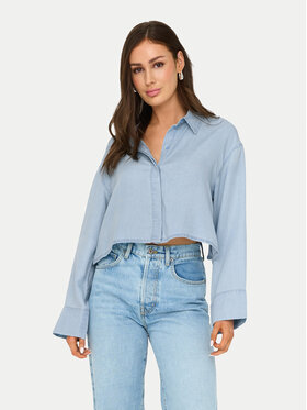 ONLY ONLY Hemd Charis 15337929 Blau Regular Fit