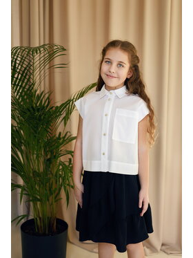 SLY SLY Spódnica 5S-309A Czarny Comfortable Fit