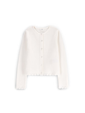 Coccodrillo Coccodrillo Kardigāns WC5172201EJG Écru Regular Fit