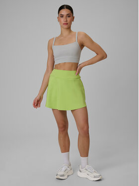 4F 4F Szorty sportowe ATHLETIC ALLURE Zielony jasny Slim Fit