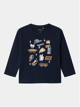 NAME IT NAME IT Блуза Vagno 13224977 Тъмносин Regular Fit