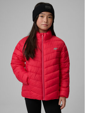 4F 4F Kurtka puchowa OUTERWEAR Różowy Regular Fit