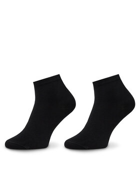 Tommy Hilfiger Tommy Hilfiger 2er-Set niedrige Damensocken Dobotex BV 373001001 Schwarz