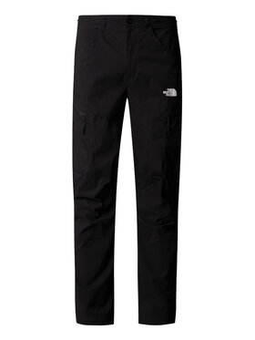The North Face The North Face Spodnie materiałowe Exploration Reg Tapered Pant Czarny Regular Fit