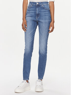 Tommy Jeans Tommy Jeans Blugi Sylvia Hgh Sskn Ah1230 DW0DW17162 Albastru Skinny Fit
