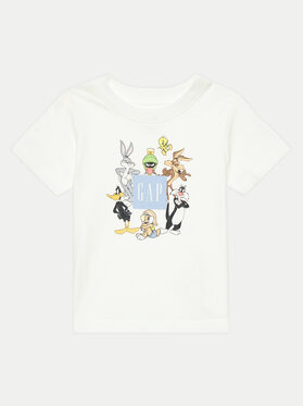 Gap Gap Футболка 889312-00 Білий Regular Fit