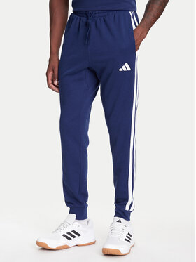 adidas adidas Spodnie dresowe Essential 3-Stripes JD1878 Niebieski Regular Fit