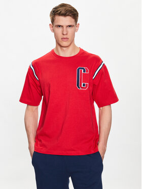 Champion Champion T-Shirt 218515 Czerwony Regular Fit