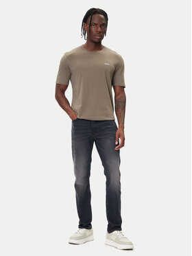 HUGO HUGO T-shirt Dero222 50466158 Beige Regular Fit