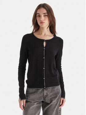 Liu Jo Liu Jo Cardigan MF5225 MS49I Negru Regular Fit