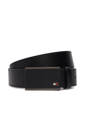 Tommy Hilfiger Tommy Hilfiger Pasek Business Plaque 3.5 AM0AM14775 Czarny