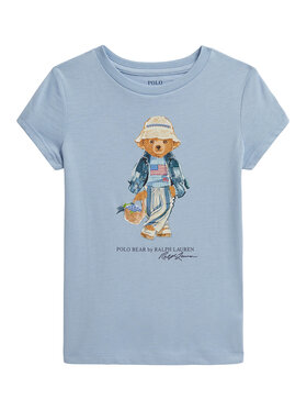 Polo Ralph Lauren Polo Ralph Lauren T-Shirt 312A11759001 Błękitny Regular Fit