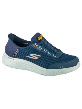 Skechers Skechers Scarpe running Skechers Slip-Ins: Go Walk Flex - Waterproof Blu scuro