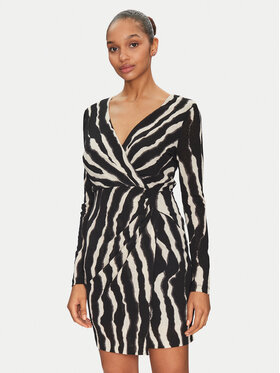 Morgan Morgan Rochie de zi 251-RIBLO.F Negru Slim Fit