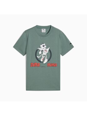 Puma Puma T-Shirt 629864 Zielony Regular Fit