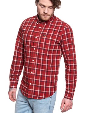 Lee Lee Camicia BUTTON DOWN Rosso Regular Fit