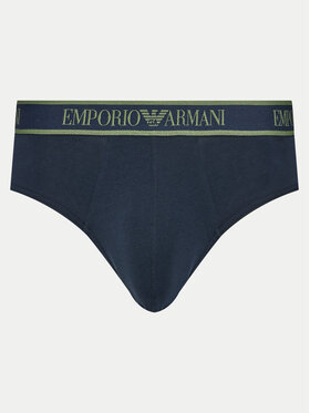 Emporio Armani Underwear Set Od 3 Para Muških Slip Gaća 112132 4F717 75436 Šarena