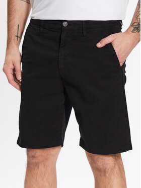 Guess Guess Шорти от плат Drake M3GD06 WFBY3 Черен Regular Fit