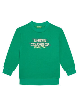 United Colors Of Benetton United Colors Of Benetton Džemperis 3J70G10JY Žalia Regular Fit