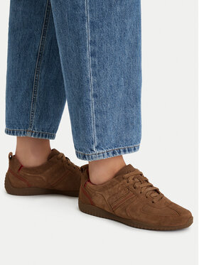 Clarks Clarks Laisvalaikio batai Meridor Lace 26320261 Ruda