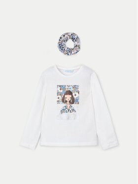 Mayoral Mayoral Bluse 4069 Écru Regular Fit