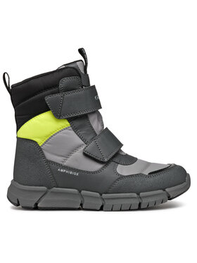 Geox Geox Śniegowce J Flexyper Boy B Abx J169XC 0FU50 C9191 M Szary