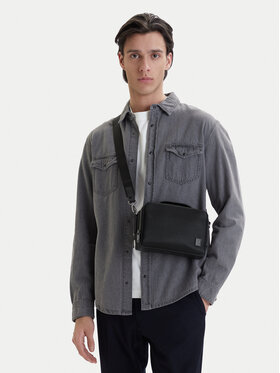 Calvin Klein Calvin Klein Crossover torbica Emblem Hw Camera Bag LV04D3291G Crna