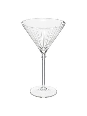 MIAhome MIAhome Zestaw 4 kieliszków do martini Stripes 250 ml Przezroczysty