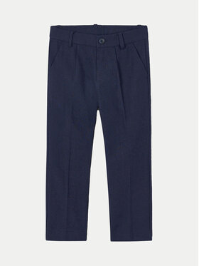 Mayoral Mayoral Pantaloni din material 3563 Bleumarin Slim Fit