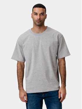 TeeShoppen TeeShoppen T-Shirt 'Basic Collection' Szary Oversize