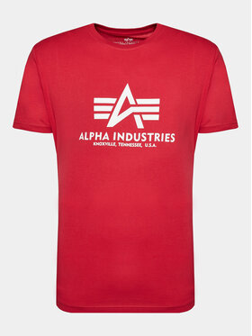 Alpha Industries Alpha Industries T-shirt Basic 100501 Rosso Regular Fit