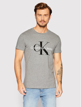 Calvin Klein Jeans Calvin Klein Jeans T-Shirt J30J320935 Szary Slim Fit