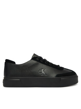Calvin Klein Calvin Klein Laisvalaikio batai Basket Cupsole Lup Wt Lth HM0HM02133 Juoda