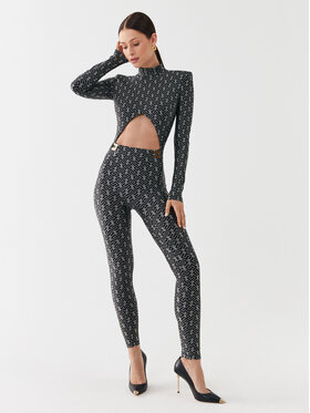 Elisabetta Franchi Elisabetta Franchi Overall TU-011-36E2-V480 Schwarz Slim Fit